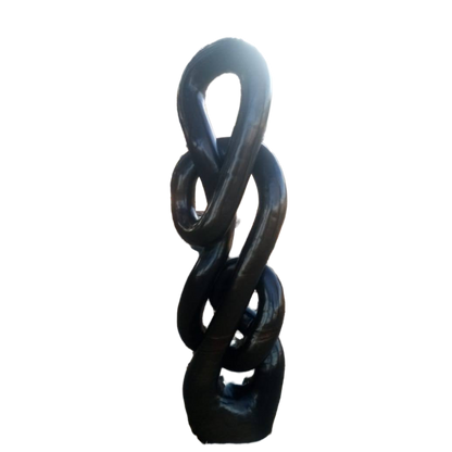 Reminiscing - Stone Sculpture Made of Springstone by Takavira Taruvinga | Zimbabwe