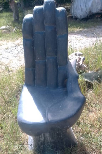 The Living Chair - Stone Sculpture Made of Springstone by Tizirai Gumbere | Zimbabwe