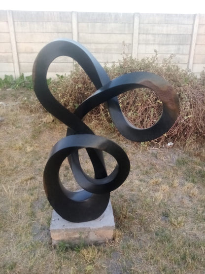 Secret Keeper - Stone Sculpture Made of Springstone by Blessng Mutukwa | Zimbabwe