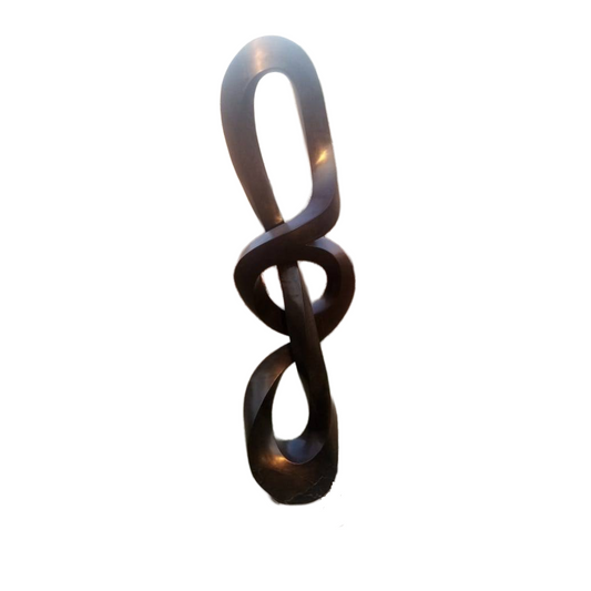 Silent Strength - Stone Sculpture Made of Springstone by Blessng Mutukwa | Zimbabwe