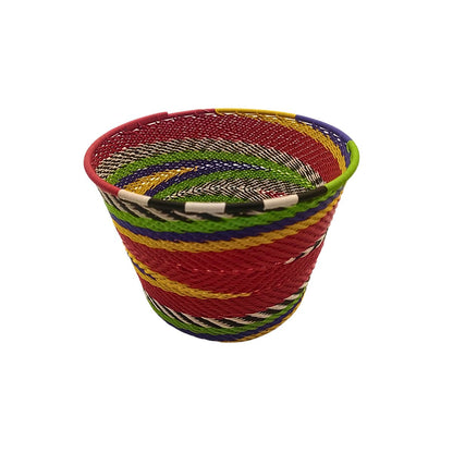 Telephone Wire Flower Pots diameter 14cm, depth 9.5cm | South Africa.