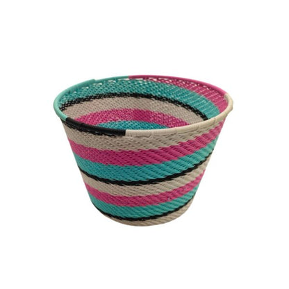 Telephone Wire Flower Pots diameter 14cm, depth 9.5cm | South Africa.