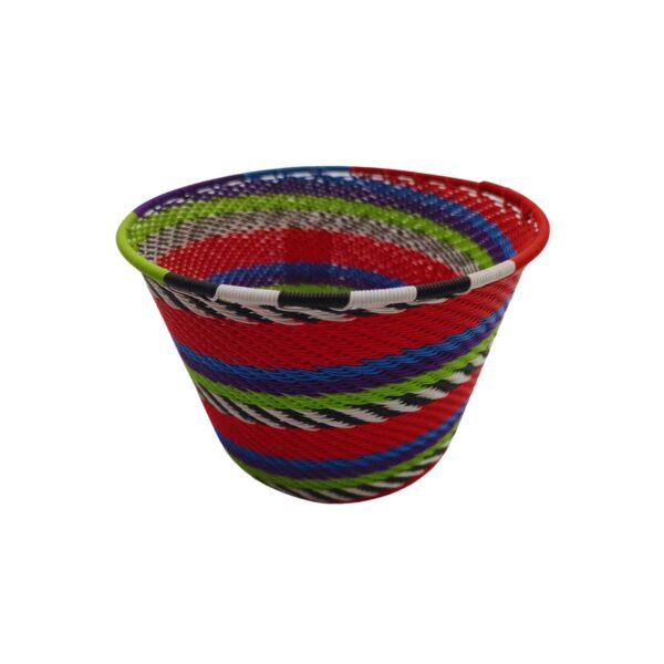 Telephone Wire Flower Pots diameter 14cm, depth 9.5cm | South Africa.