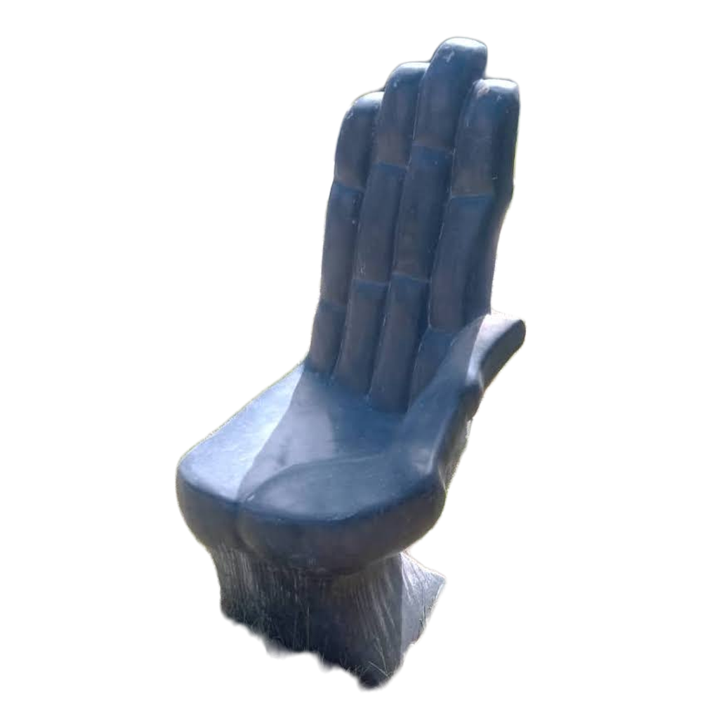 The Living Chair - Stone Sculpture Made of Springstone by Tizirai Gumbere | Zimbabwe