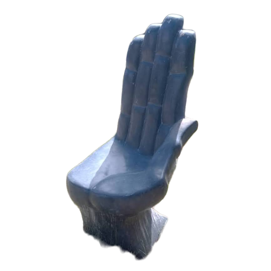 The Living Chair - Stone Sculpture Made of Springstone by Tizirai Gumbere | Zimbabwe