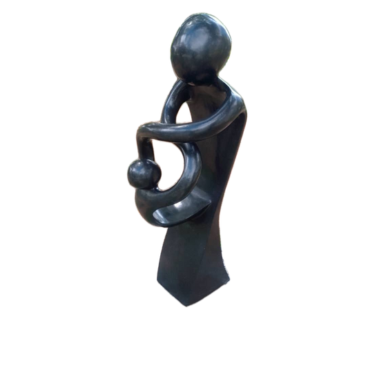 Welcome My Child - Stone Sculpture Made of Springstone by Paul Masvikeni| Zimbabwe
