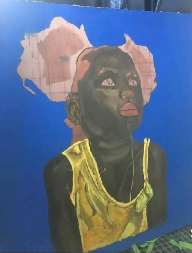 Pure Essence  - An Acrylic on Canvas Painting by Oluwagbenga Taiwo | Nigeria