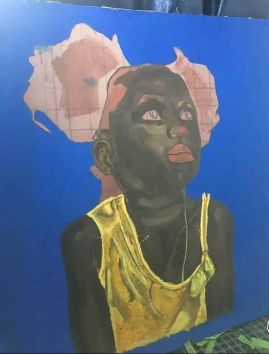 Pure Essence  - An Acrylic on Canvas Painting by Oluwagbenga Taiwo | Nigeria