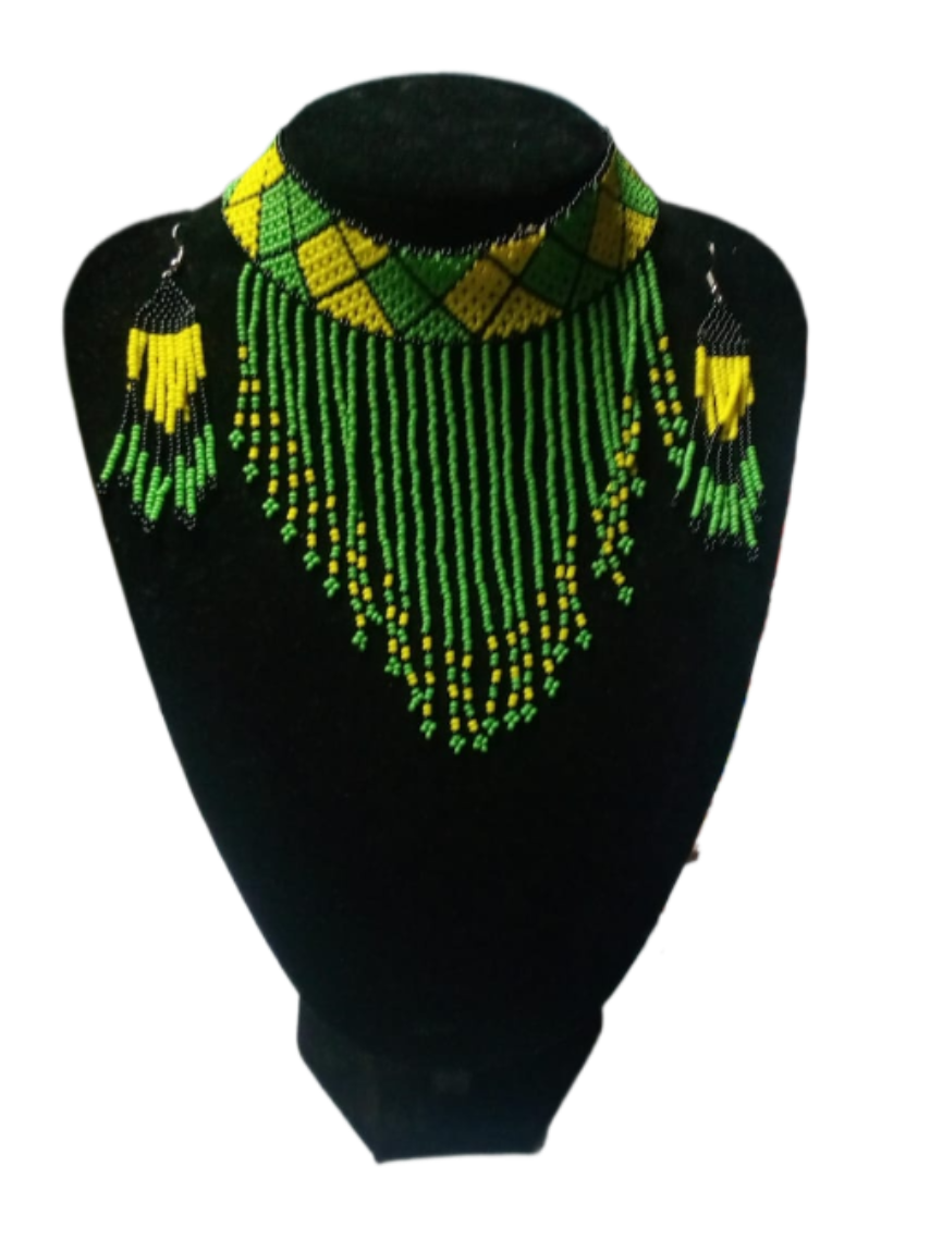 Beaded Masaai Necklace Set | Kenya