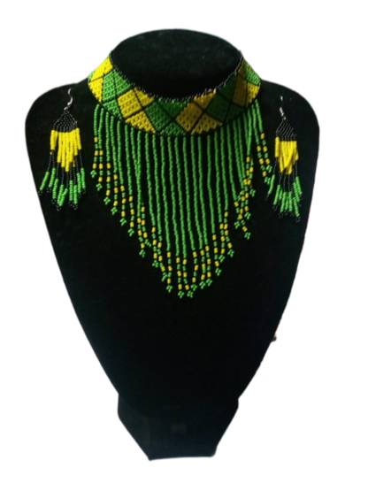 Beaded Masaai Necklace Set | Kenya