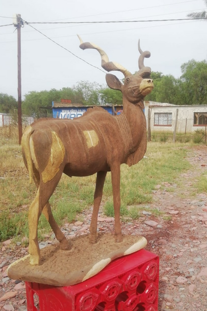 Antelope, Eland & Kudu Collection : Carved from Ironwood by Killian Torovasei | Zimbabwe