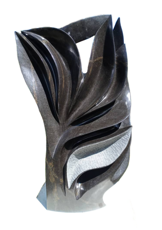 Centre of Attraction - Springstone Sculpture by Richard Mupumha Jnr | Zimbabwe