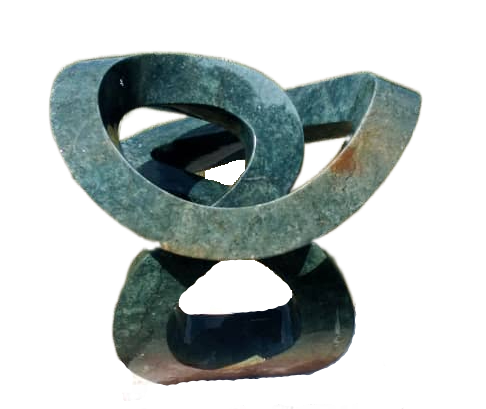 Mixed Feelings - Opal Stone Sculpture by Tinashe Manyengedzo | Zimbabwe