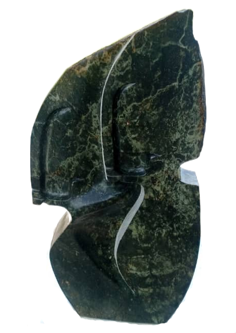 Reflection - Opal Stone Sculpture by Ishmael Chitiyo Jnr | Zimbabwe