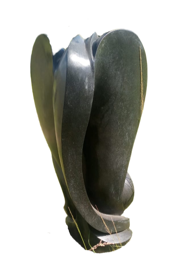 Giant in Motion - Springstone Sculpture by Remember Chikuruwo | Zimbabwe